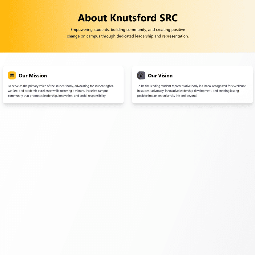 Knutsford University SRC Portal & SRC-Dues System" - Image 2