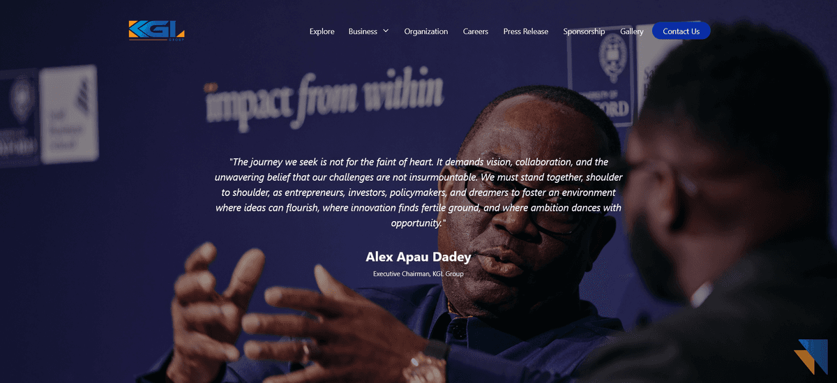 KGL Group Corporate Website